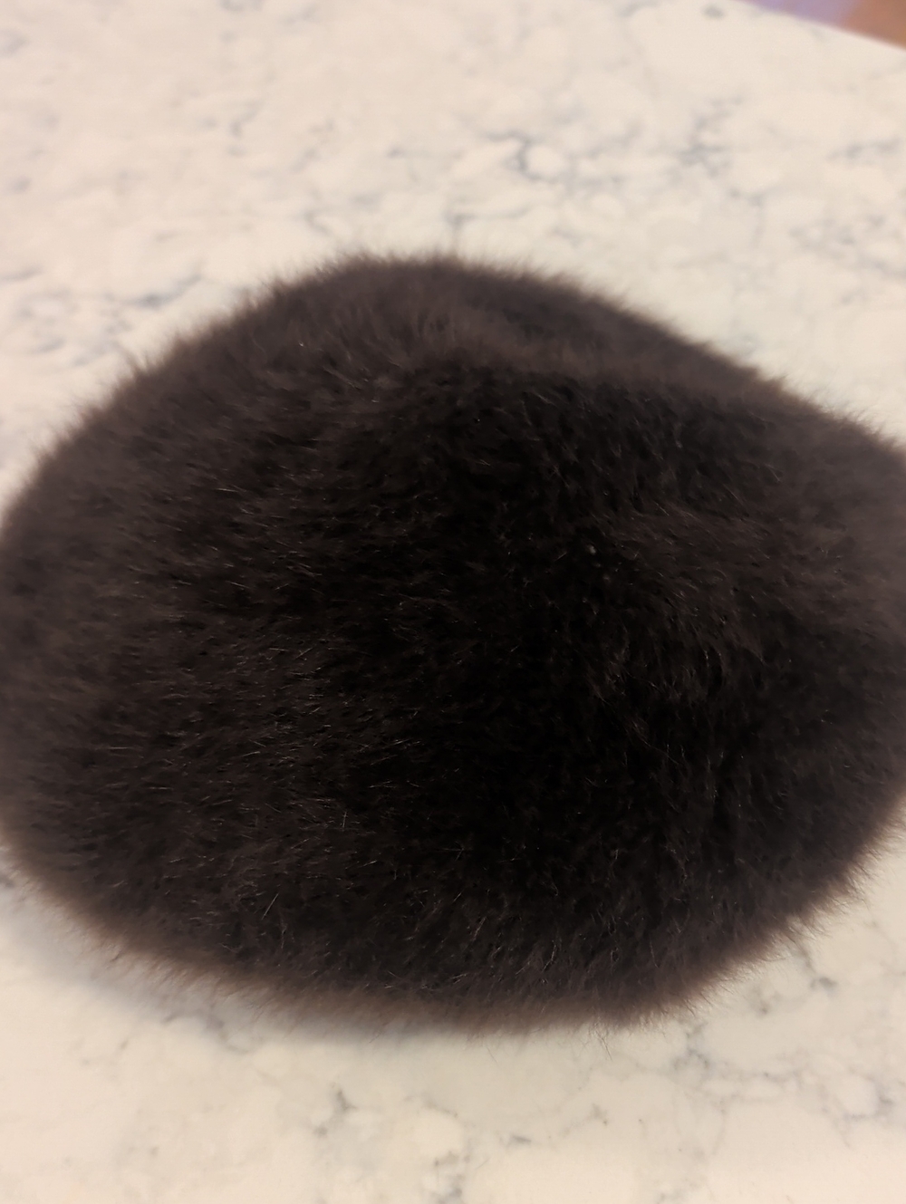 Faux Fur Beret